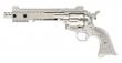 King Arms Devil Killer 6" SAA .45 Silver - Chrome Gas Revolver by King Arms